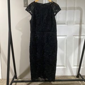 TED BAKER black lace cocktail dress